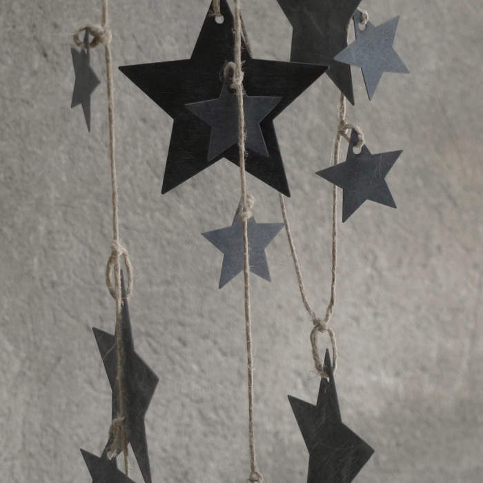 Etoiles déco en zinc
