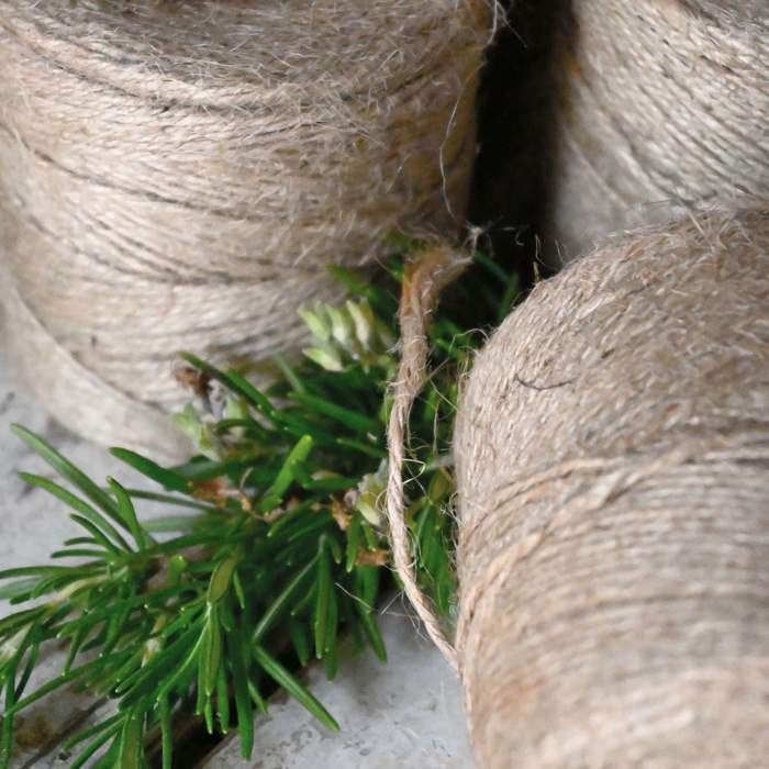 Petite bobine 100% jute laineuse